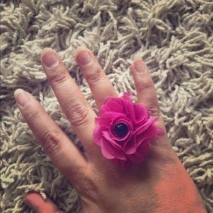 🌸 Pink Flower Ring 🌸
